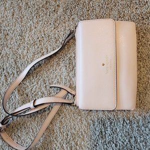 Kate Spade Pink Leather Crossbody Bag